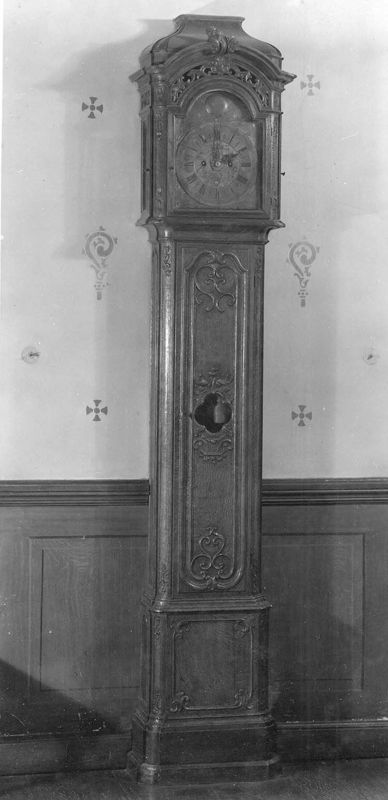 horloge de parquet / Abbaye bénédictine de la Paix Notre-Dame