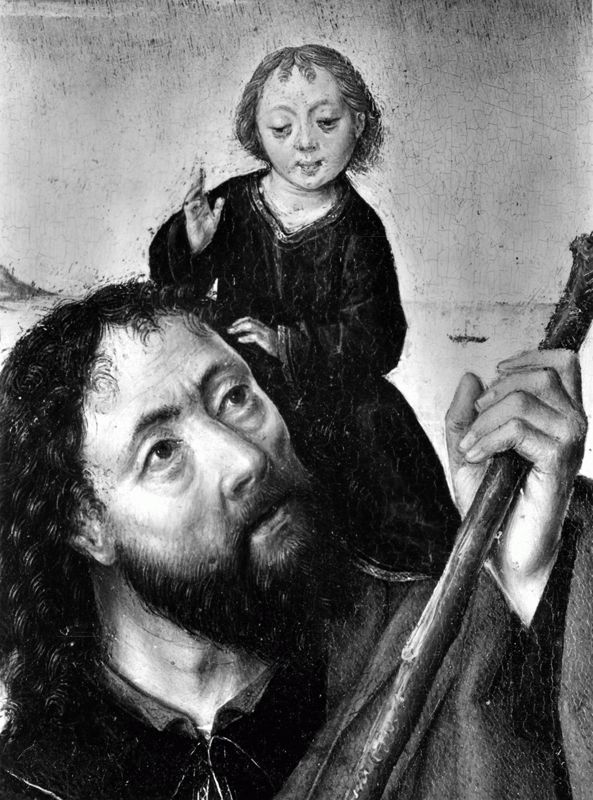 Saint Christophe et l'Enfant Jésus