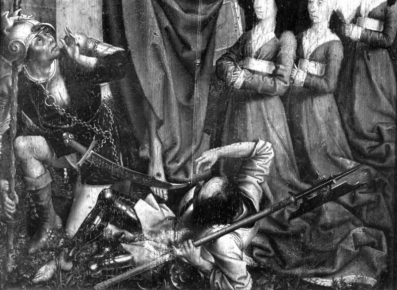 Résurrection du Christ, Sainte Catherine et trois donatrices