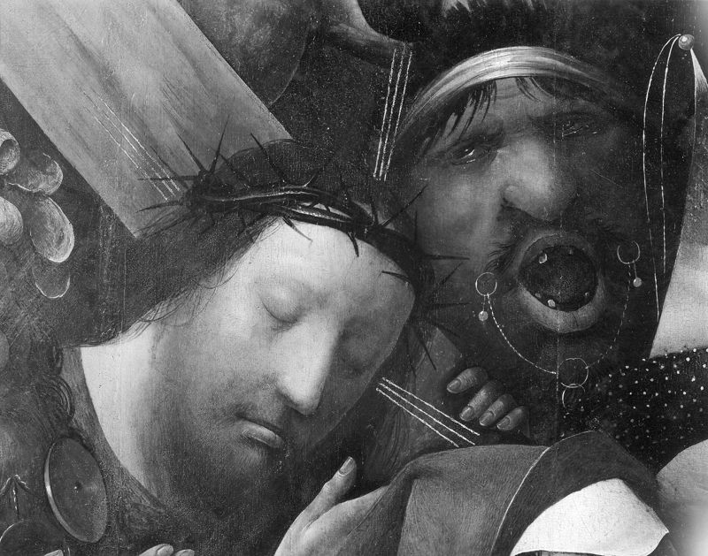 Christus draagt het kruis
