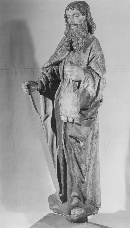 Figure d'apôtre (saint Jacques ?)