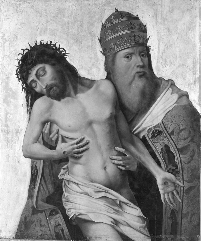 Le Christ mort soutenu par Dieu le Père (Trône de Grâce)