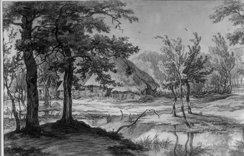 Een hoeve te Eext (Nederland)