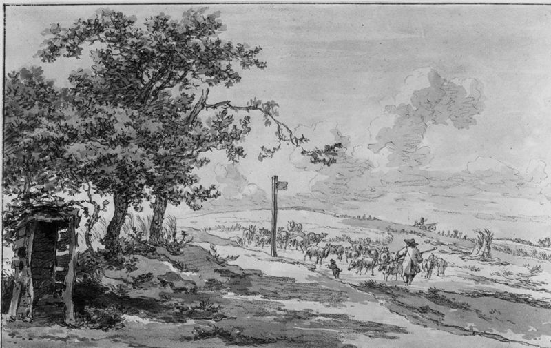 De omgeving van Hilversum (Nederland)