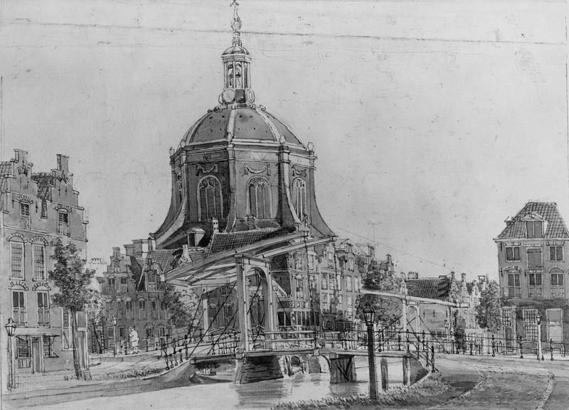 De Marekerk te Leiden (Nederland)