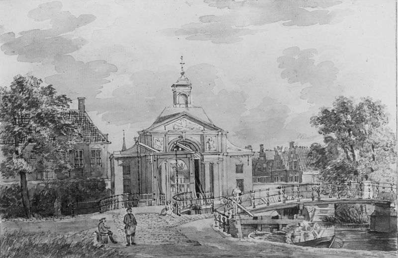 De Marepoort te Leiden (Nederland)