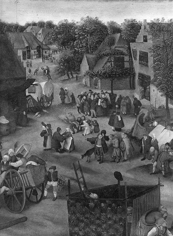 Kermesse avec théatre et procession