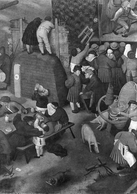 Kermesse avec théatre et procession