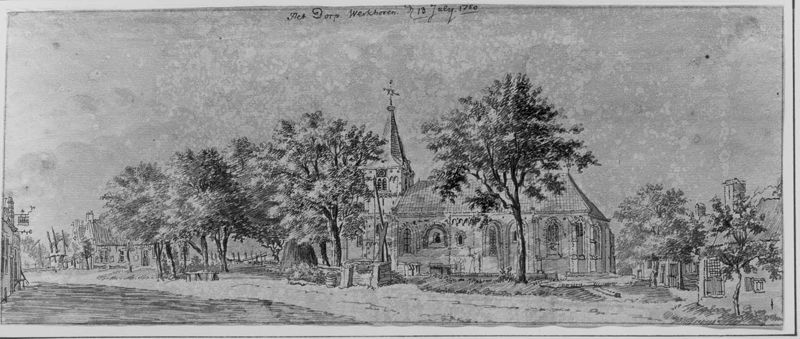 Het dorp Werkhoven (Nederland)