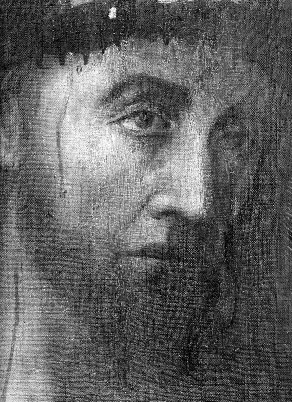 Christ couronné d'épines et Vierge de douleur