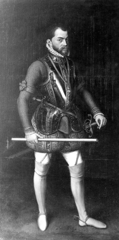 Portrait de Philippe II, roi d'Espagne