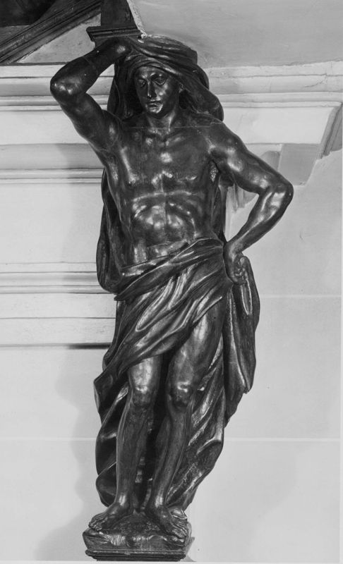 statue humaine / Hôtel de ville[Liège]