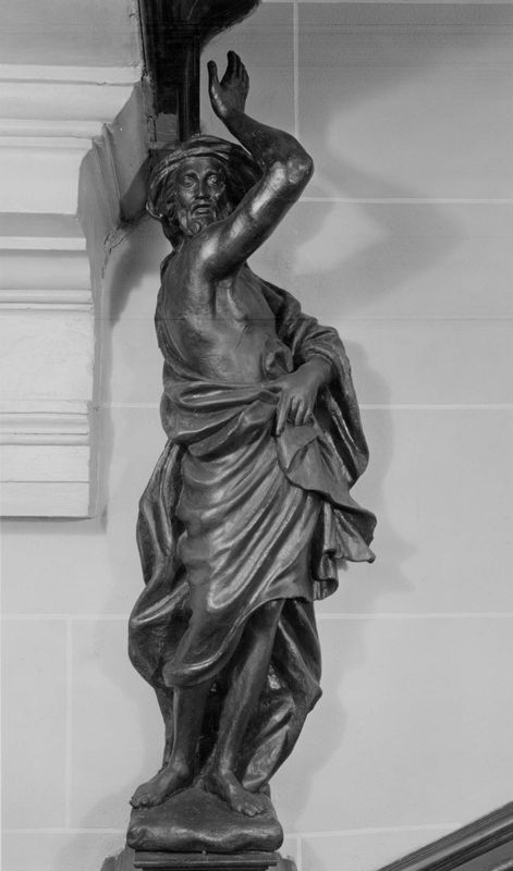 statue humaine / Hôtel de ville[Liège]