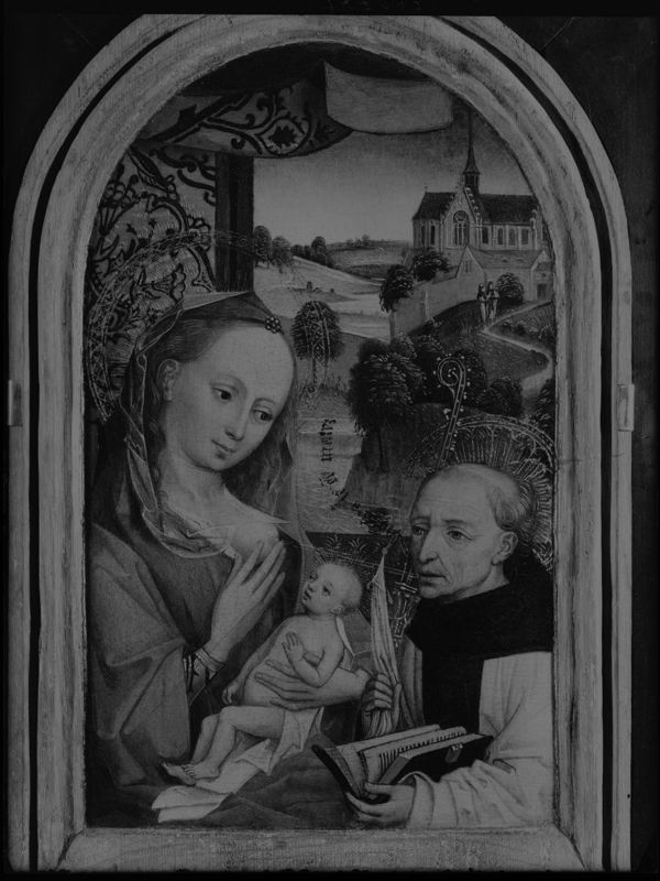 Lactation de saint Bernard de Clairvaux