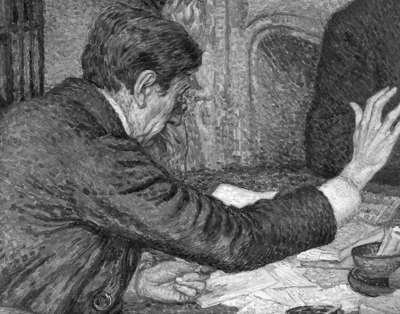 De lezing door Emile Verhaeren