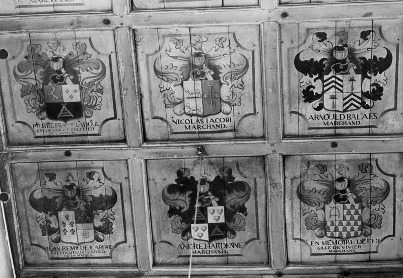 plafond à caissons / Couvent des Moniales Carmélites déchaussées