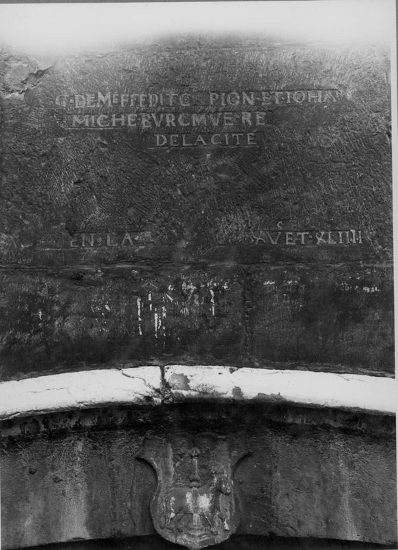 au nom de G. de Meffe et Johan Miche