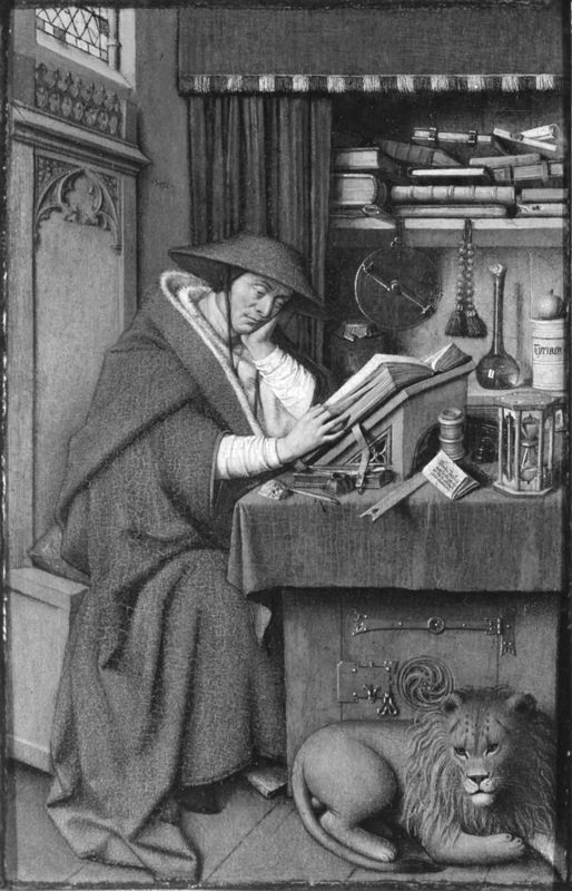 Saint Jérôme dans son studio