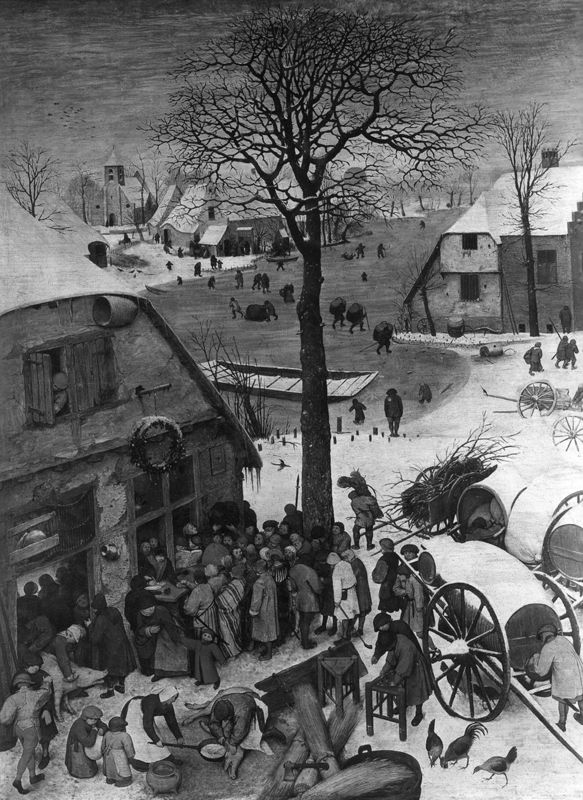 De volkstelling te Bethlehem