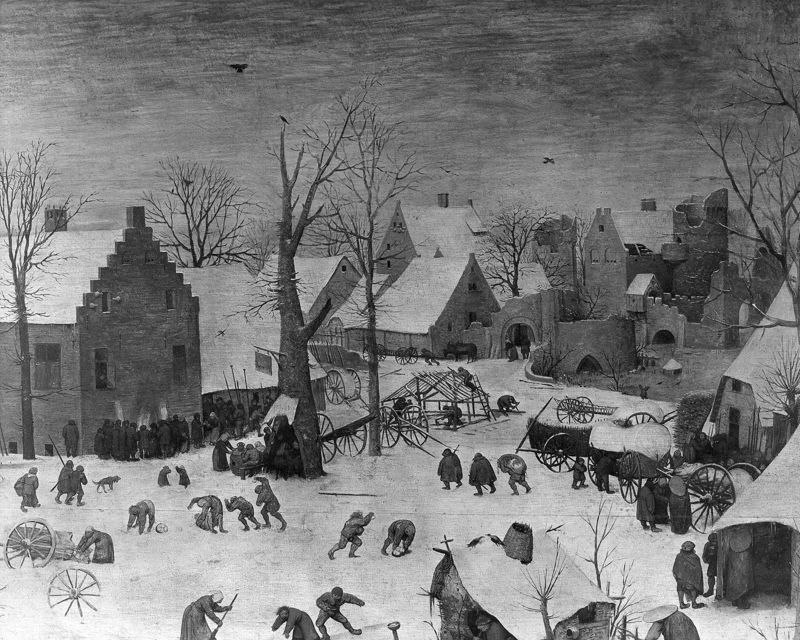 De volkstelling te Bethlehem