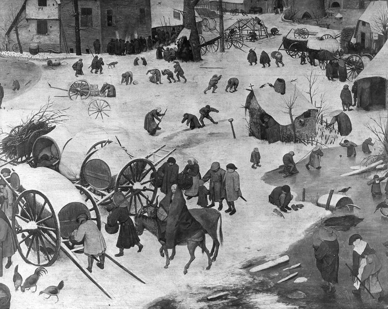 De volkstelling te Bethlehem