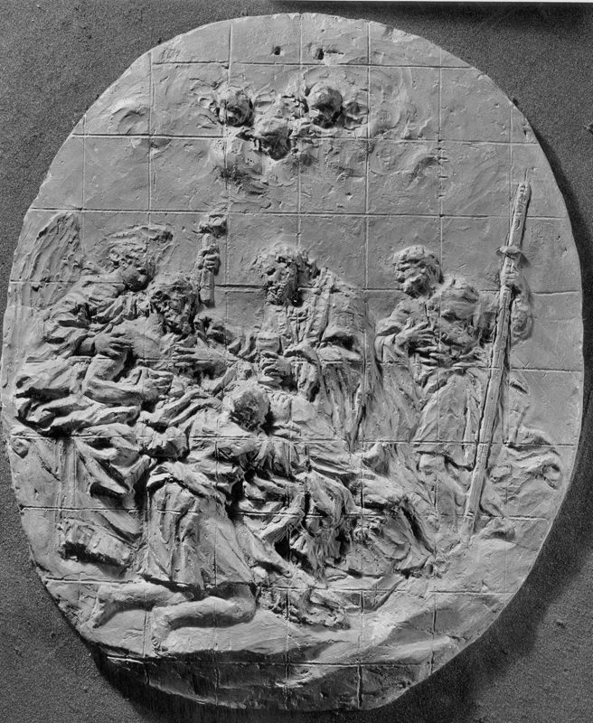 Le Viatique (projet de médaillon)