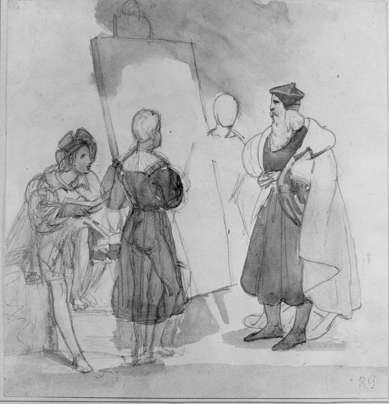 Chez le peintre