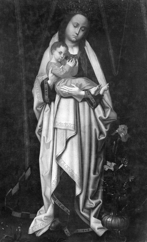 Staande Madonna met kind