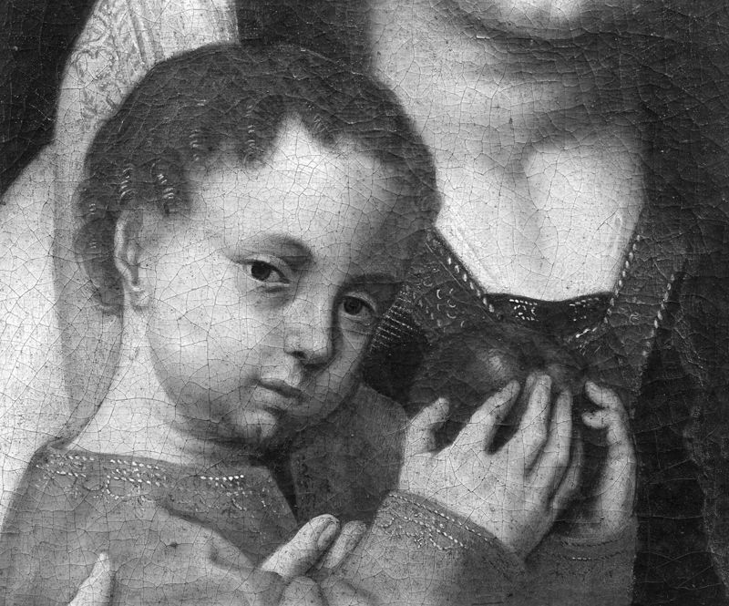 Staande Madonna met kind