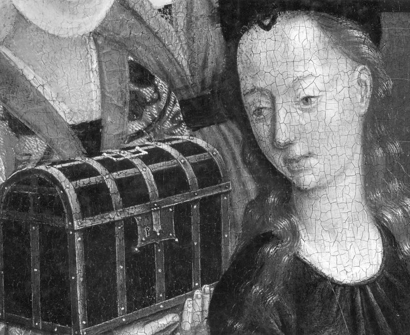 Scènes uit de legende van de Heilige Barbara