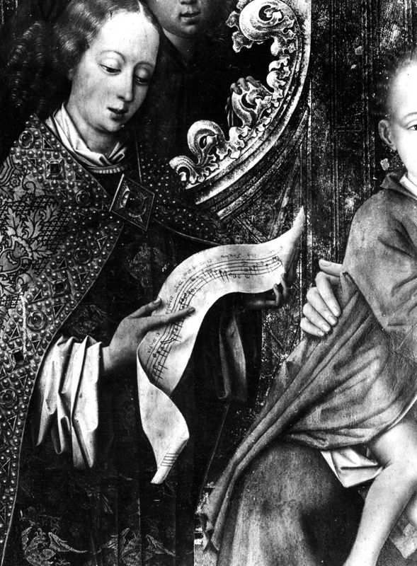 Vierge à l'Enfant avec quatre anges, saintes Catherine d'Alexandrie et Barbe