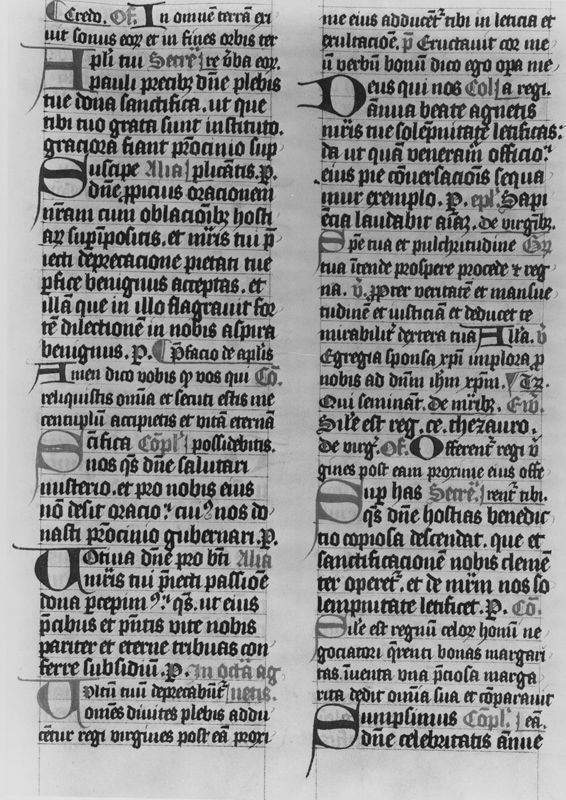 Missaal (fragmenten)