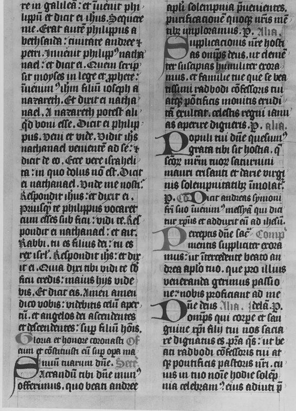 Missaal (fragmenten)