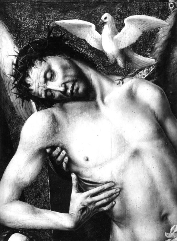 Retable de la Trinité (Trône de Grâce et les trois Marie en pleurs)