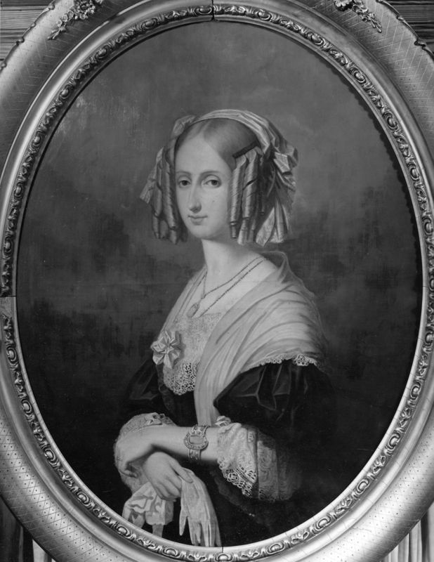 Portrait de Louise Marie d'Orléans, reine des Belges