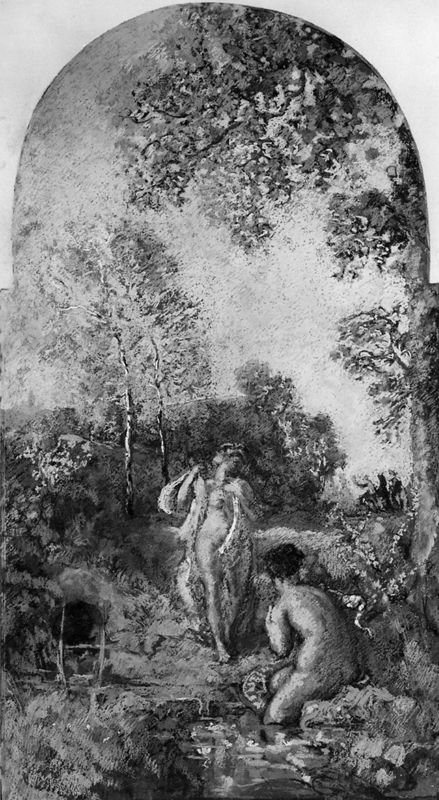 Nymphes à la fontaine