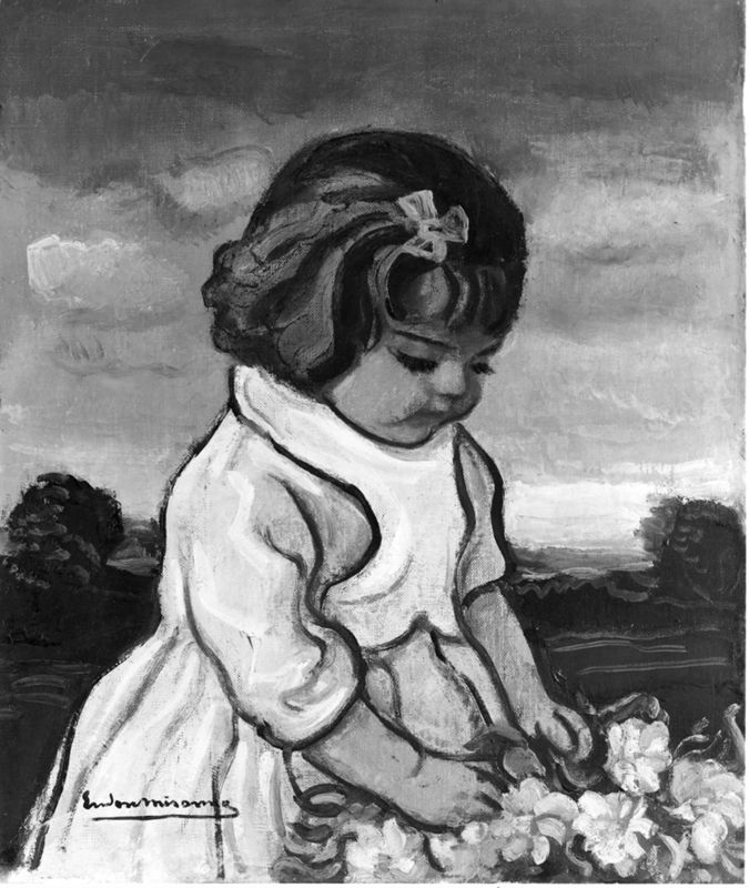 L'enfant aux roses