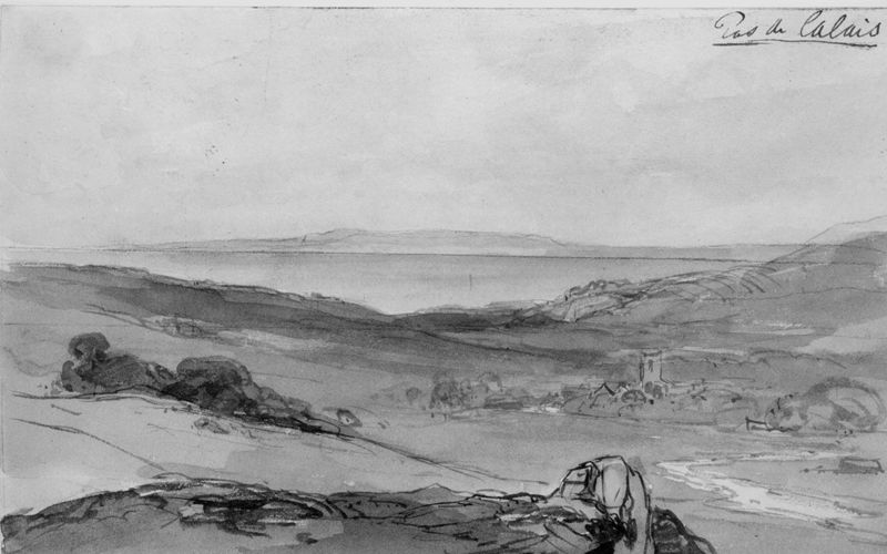Duinen bij Pas-de-Calais (Frankrijk)