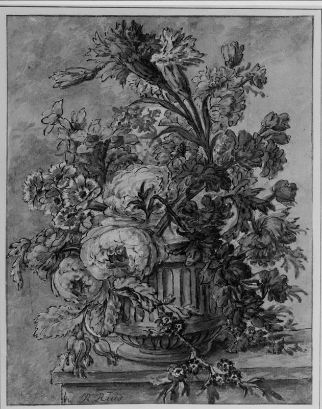 Vaas met bloemen