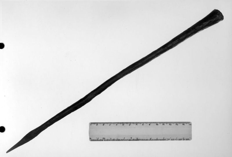 fer de lance / Musée gallo-romain[Blicquy]