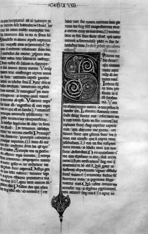 Bible du prieuré augustin du Val-des-Écoliers de Léau (Zoutleeuw)