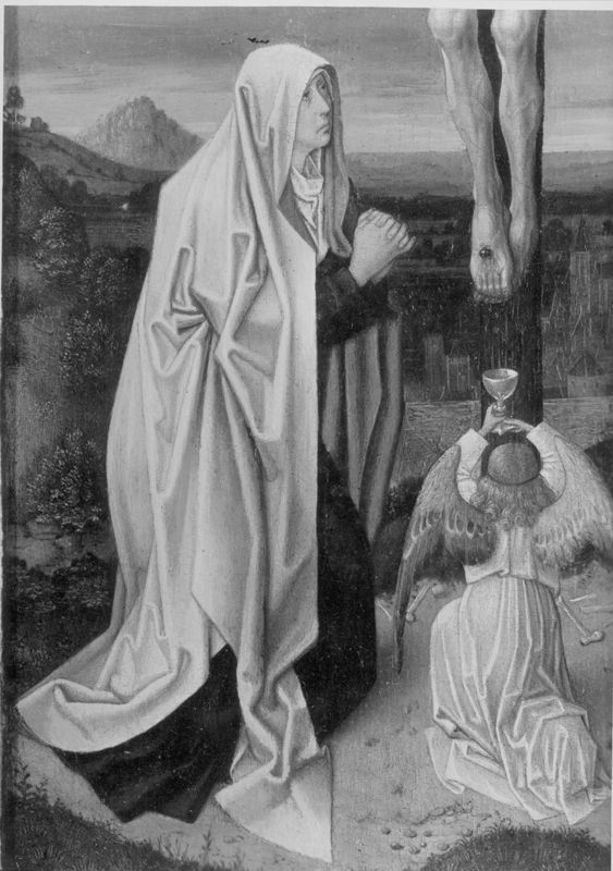 Christus aan het Kruis tussen H. Maagd en H. Johannes