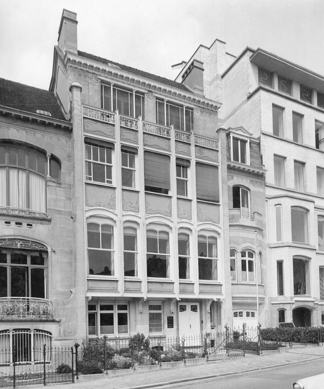 hôtel de maître / Hôtel van Eetvelde, Bruxelles, avenue Palmerston 2-4