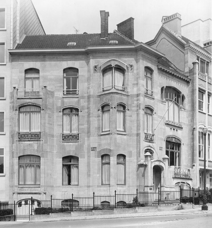 maison / Hôtel van Eetvelde, Bruxelles, avenue Palmerston 2-4
