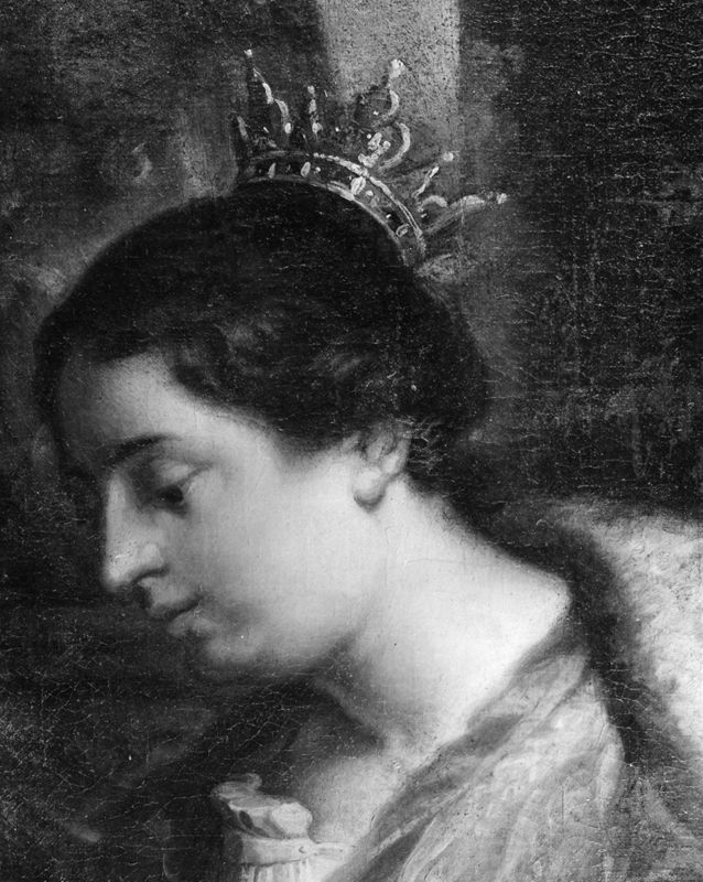 H. Elisabeth deelt almoezen uit