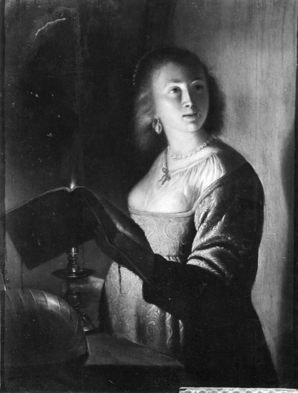 Jeune fille à la chandelle