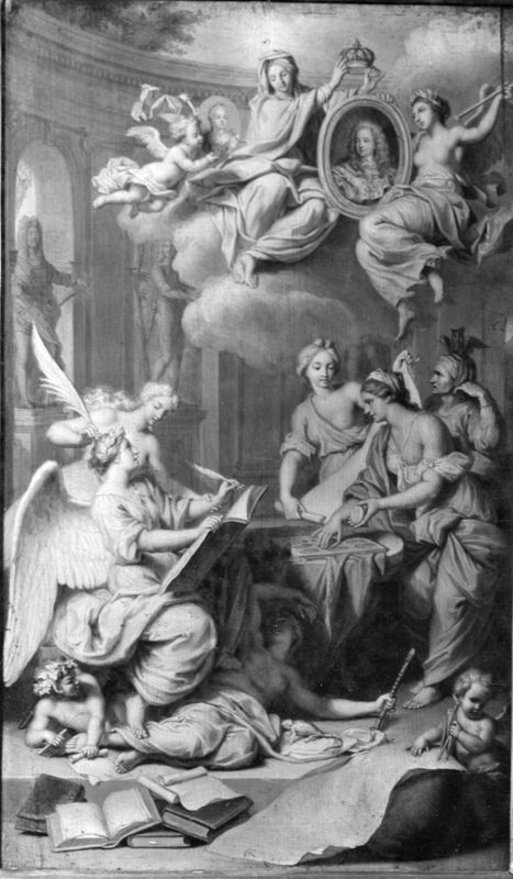 Frontispice des Annales de la Monarchie française