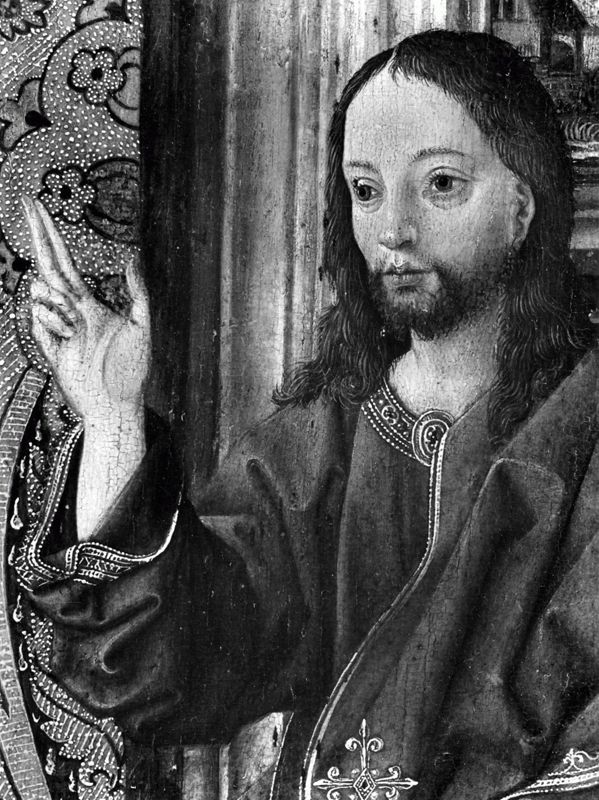 Le Christ bénissant la Vierge