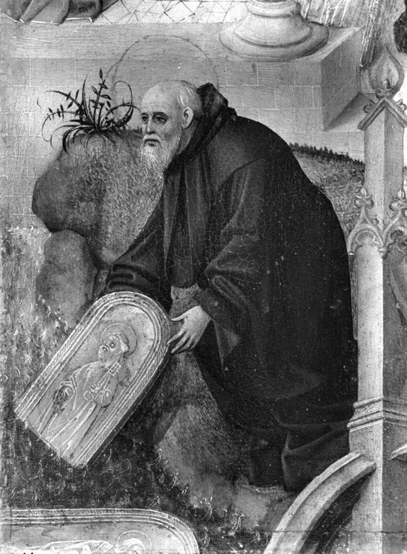 Scènes de la légende de saint Gilles