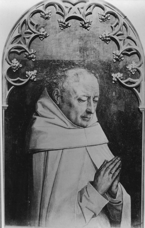 Portret van een monnik